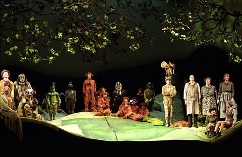 The cast