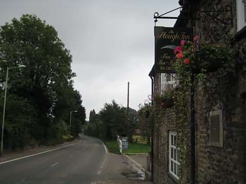The Plough Inn where Beryl met Anne's father Vernon