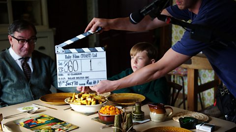 Photo: Behind the scenes