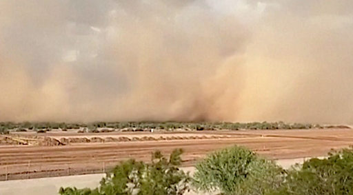 A Impressionante Tempestade De Areia Que Provocou Caos No Sul Dos EUA