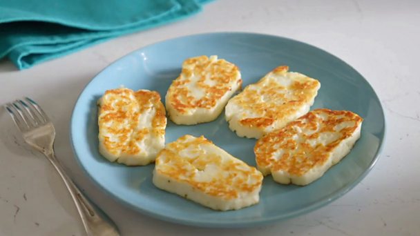 How To Cook Halloumi Recipe Bbc Food