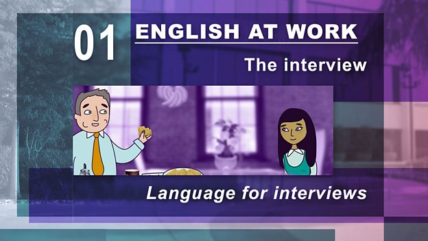Get that job with English at Work
