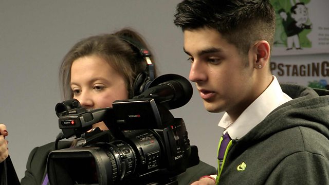 Pupils shooting video