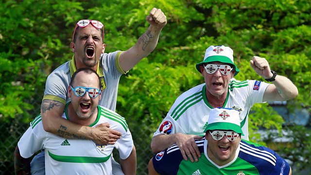 BBC Newsline Special - The Fans in France