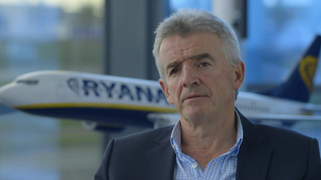 Michael O'Leary, Chief Executive Officer of Irish airline Ryanair
