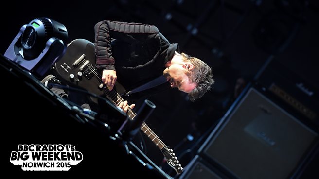 Muse at Radio 1's Big Weekend in Norwich 2015