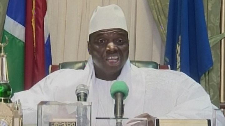 Gambia Crisis Ecowas Could Send Troops If Jammeh Refuses To Go Bbc