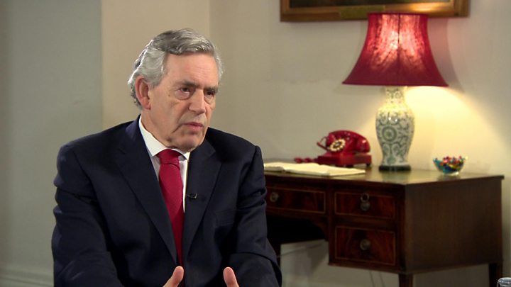 gordon brown warns of brexit "paralysis"