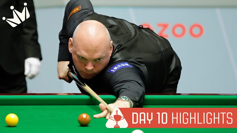 BBC Sport Snooker World Championship 2024 Highlights Episode Guide