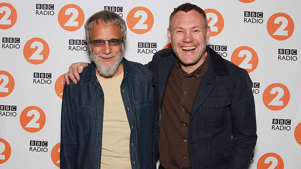 Yusuf / Cat Stevens with presenter David Gray