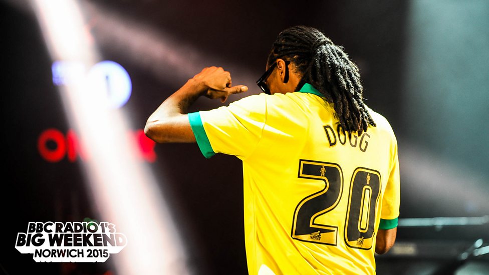 Snoop Dogg at Radio 1's Big Weekend in Norwich 2015