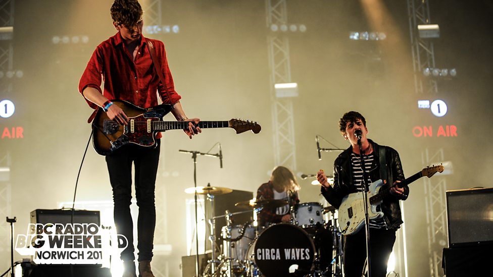 Circa Waves at Radio 1's Big Weekend in Norwich 2015