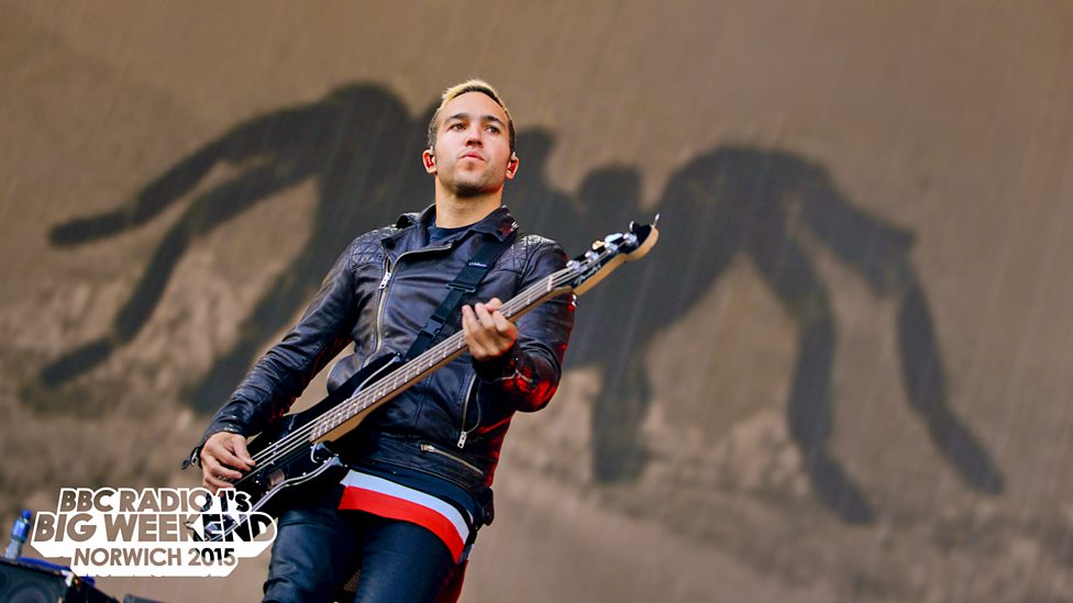 Fall Out Boy at Radio 1's Big Weekend in Norwich 2015