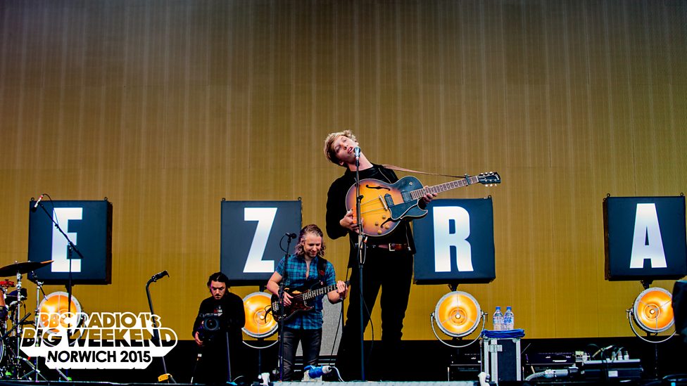 George Ezra at Radio 1's Big Weekend in Norwich 2015