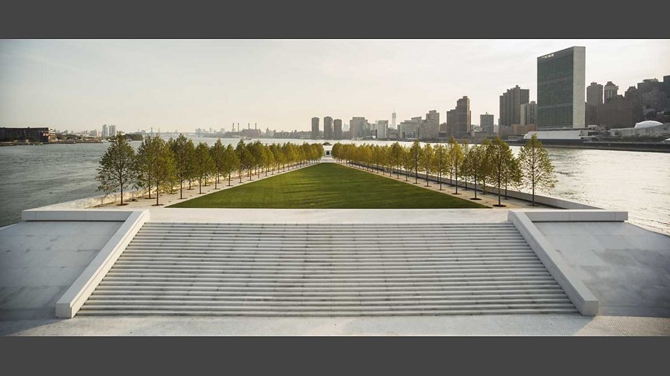 Franklin D. Roosevelt Four Freedoms Park, New York, 1973-2012, Louis Kahn