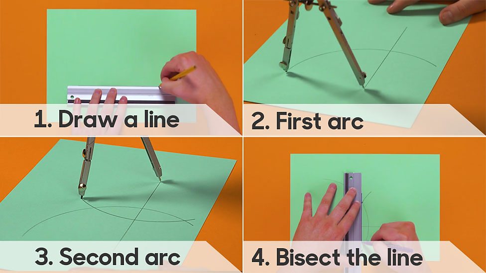 Bbc Bitesize How To Bisect Lines And Angles 4942