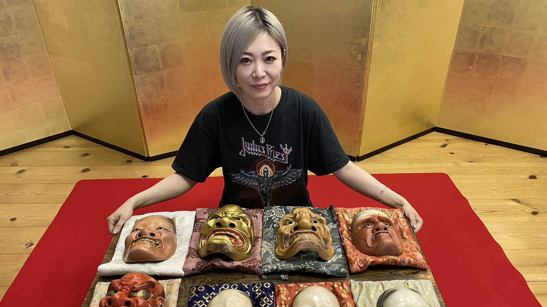 Keiko, a Noh mask carver (Credit: Nick Luscombe)