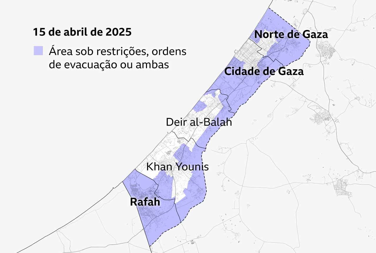 O mesmo mapa é repetido.