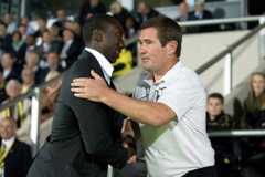 Burton manager Nigel Clough welcomed former Brewers boss Jimmy Floyd Hasselbaink back to the Pirelli Stadium when QPR drew 1-1 in September