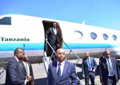 Magufuli awasili Kenya