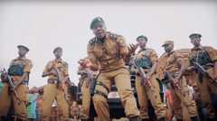 screengrab of music video