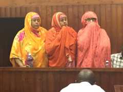 L-R: Shukri Ali, Saida Ali and Naima Mohamed Ali