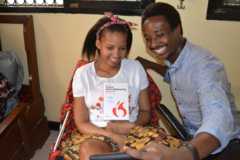 Tanzania's tongue typist dreams of screenwriting