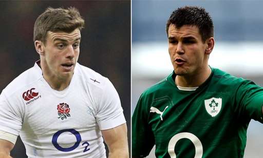 George Ford and Jonathan Sexton