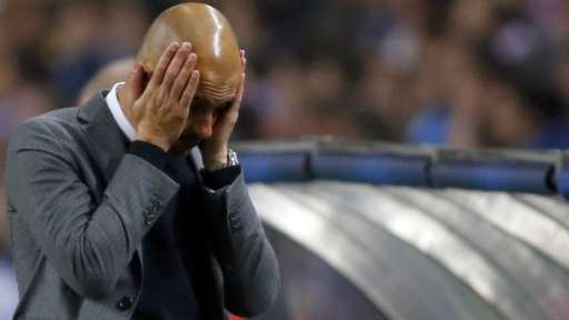 Pep Guardiola reaction
