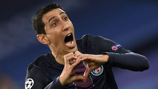 Paris St Germain 4 0 Barcelona BBC Sport