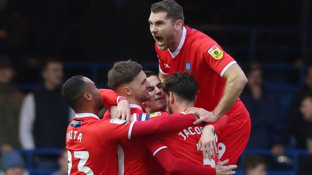 Peterborough United 0 3 Wycombe Wanderers BBC Sport