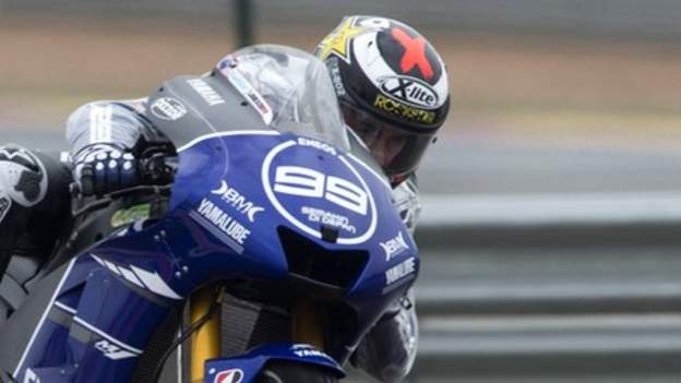 Motogp Jorge Lorenzo Beats Dani Pedrosa To Aragon Pole Bbc Sport