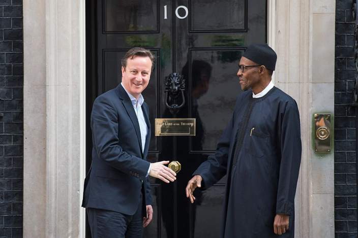 bUHARI AND DAVID CAMERON