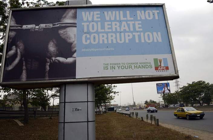 Nigeria wallow in corruption