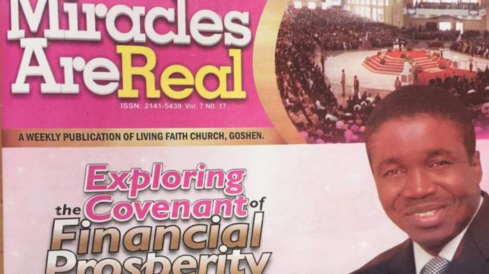 Newspaper of an evangelist church in Nigeria