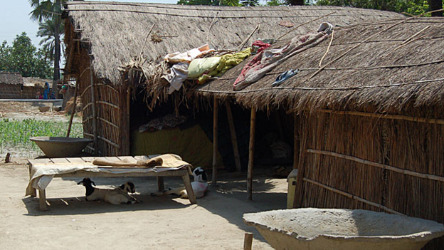 A typical Dalit village home