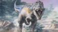 Tyrannosaurus rex charging