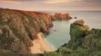 The coastal landscape of Cornwall, England