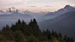 Dhaulagiri mountain seen from Poon Hill at sunrise, Nepal