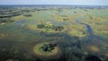 Okavango Delta in Botswana after the rainy season