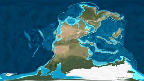 ordovician period map