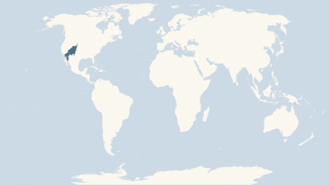 Map showing the distribution of the Gunnison's prairie dog taxa