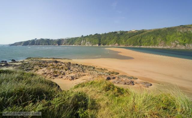 The Avon estuary in England