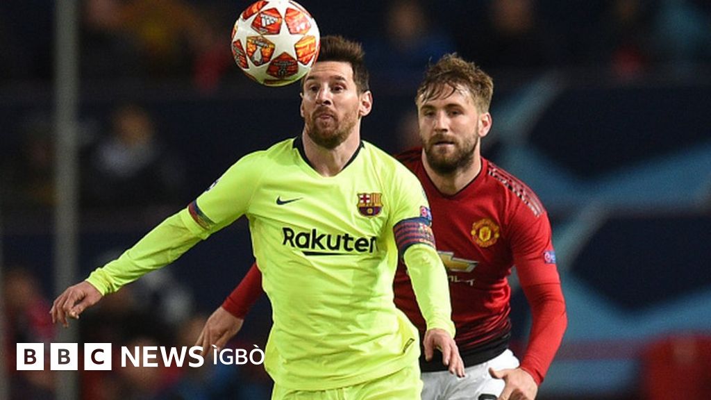 Man United vs Barcelona A kpọgidela Man U n�obe Old