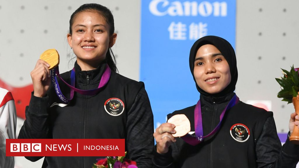 Asian Games 2023 Indonesia Tambah Perolehan Emas Dari Panjat Tebing