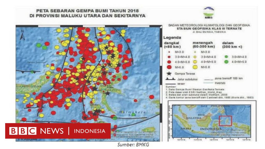 Gempa 6 3 SR Guncang Perairan Jailolo Maluku Utara Guncangannya