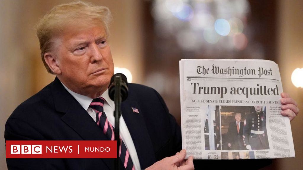 Donald Trump puede el presidente de EE UU perdonarse a sí mismo para