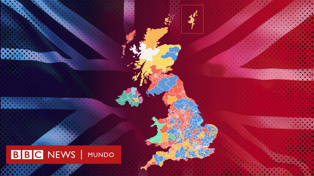 Elecciones En Reino Unido El Mapa Que Muestra La Arrolladora Victoria