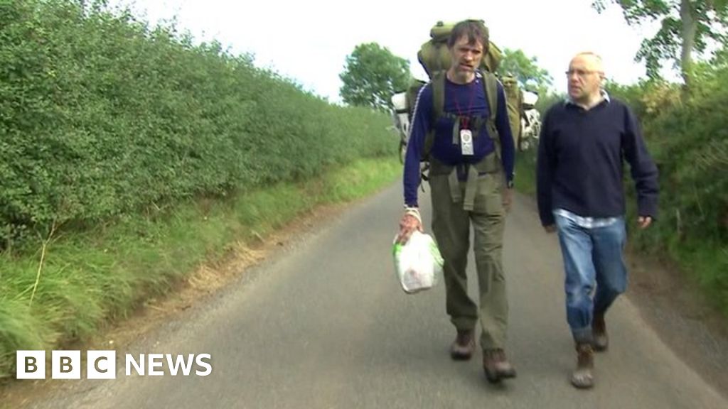 Clive Coleman Naked Rambler To Continue Protest BBC News