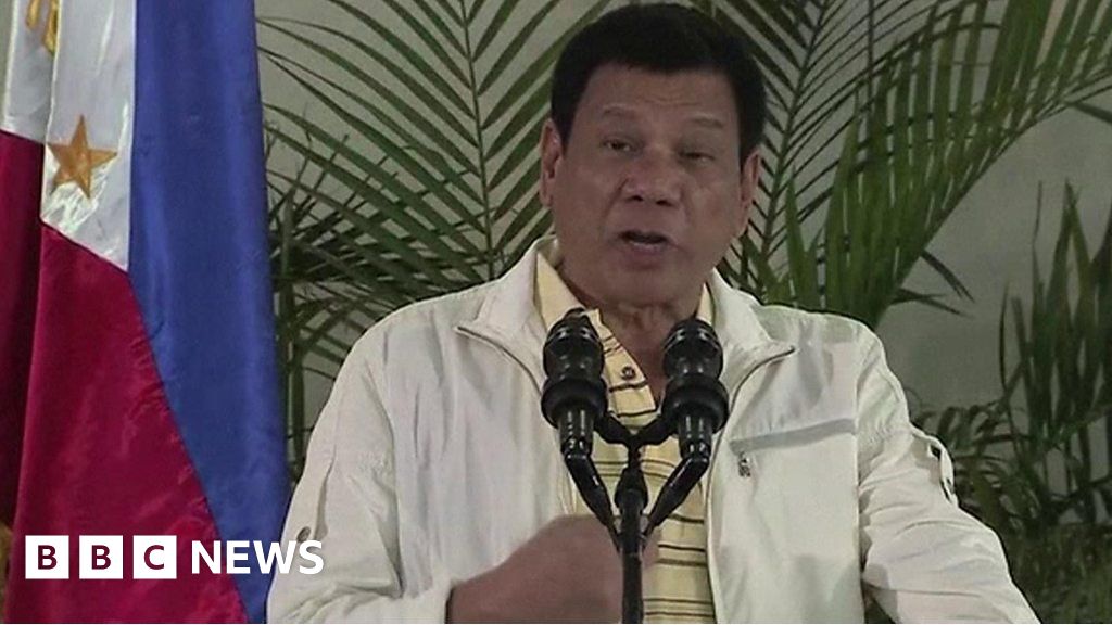 Philippine President Duterte Regrets Obama Whore Jibe Bbc News